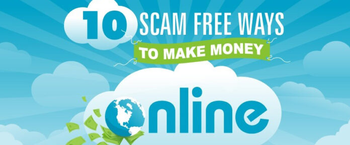 10 Scam Free Ways to Make Money Online [Infographic]